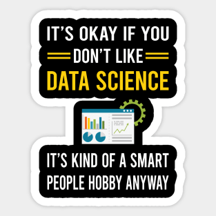 Smart People Hobby Data Science Sticker